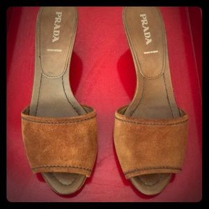 Authentic Prada Wedges